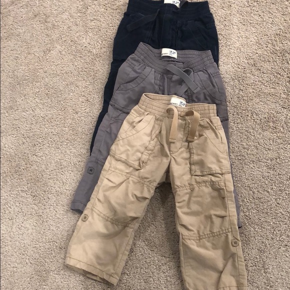 boys navy cargo pants